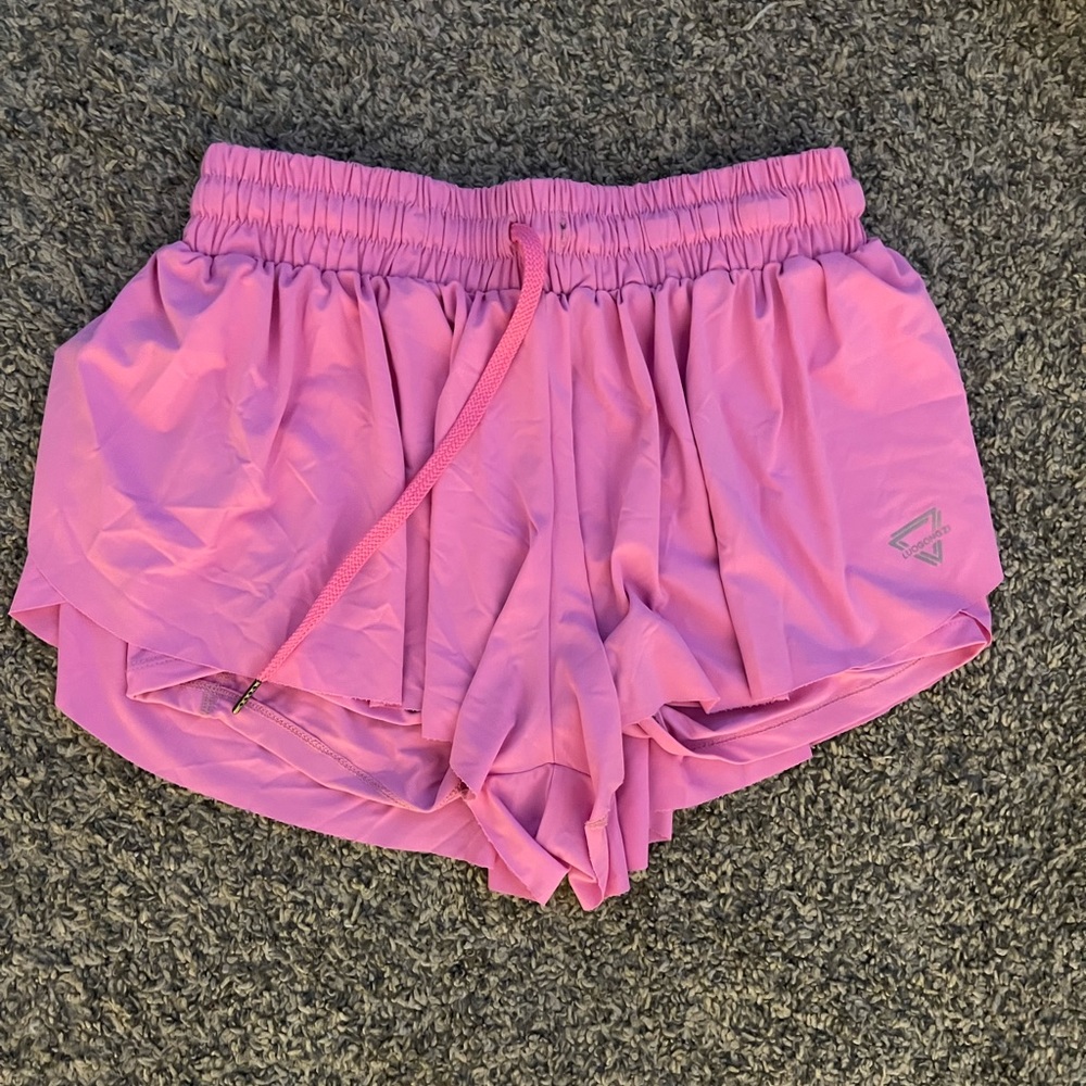 Luogongzi flowy athletic shorts